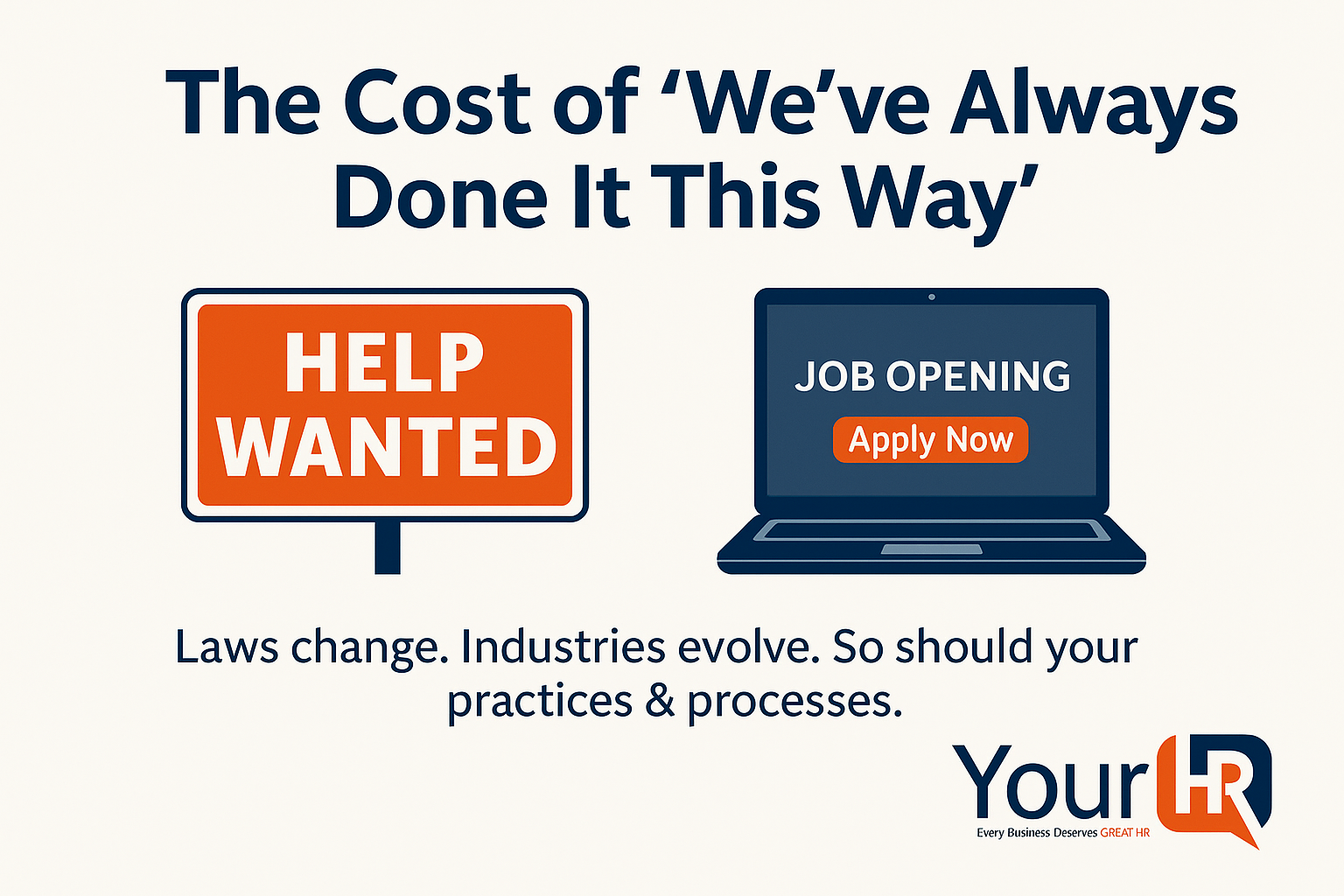 The cost of "we've always done it this way"